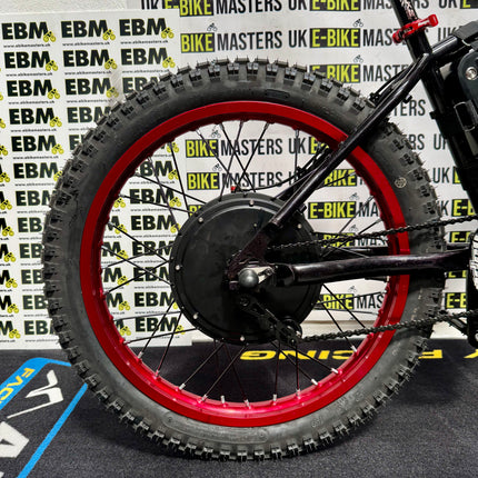 EBM Custom Wheelie Machine Black & Red