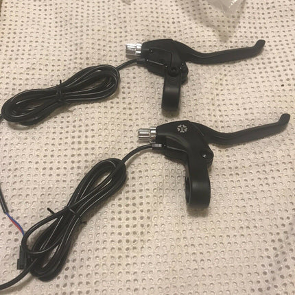 Black Ebike Brake Cut Off Levers image 0