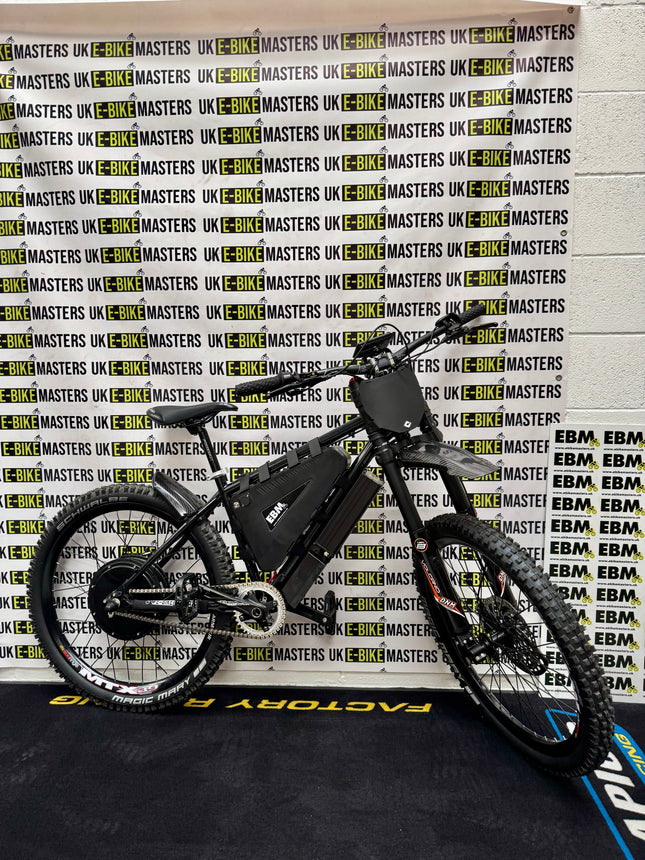 EBM Custom Wheelie Machine Black & Silver