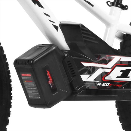 Amped A20 Pro Kids Electric Balance Bike White