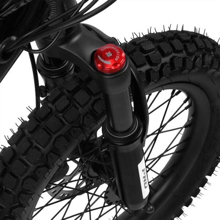 Amped A16 Pro Kids Electric Balance Bike Black