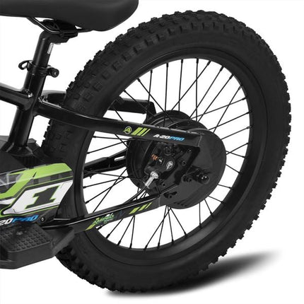 Amped A20 Pro Kids Electric Balance Bike Black
