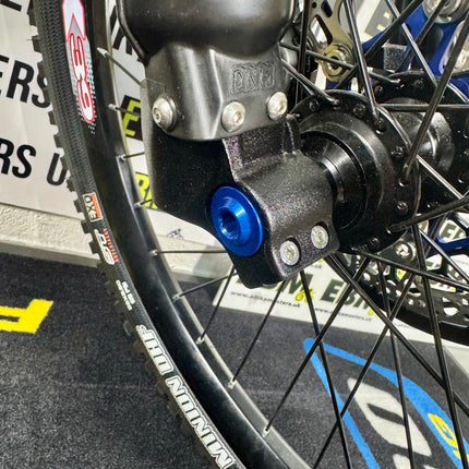 EBM Custom Wheelie Machine Blue