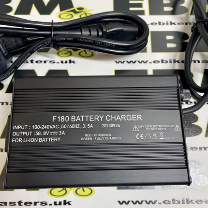 52V 3A 3 Pin Small XLR Lithium Battery Charger image 2