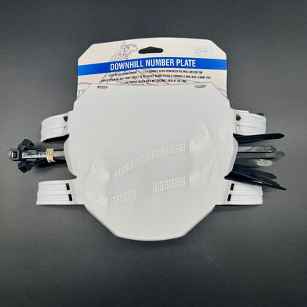 Downhill Number Plate Board Face Plate