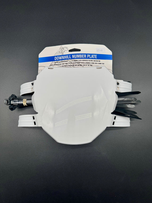 Downhill Number Plate Board Face Plate