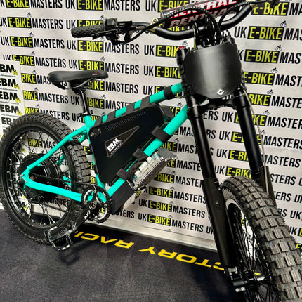EBM Custom Wheelie Machine Teal