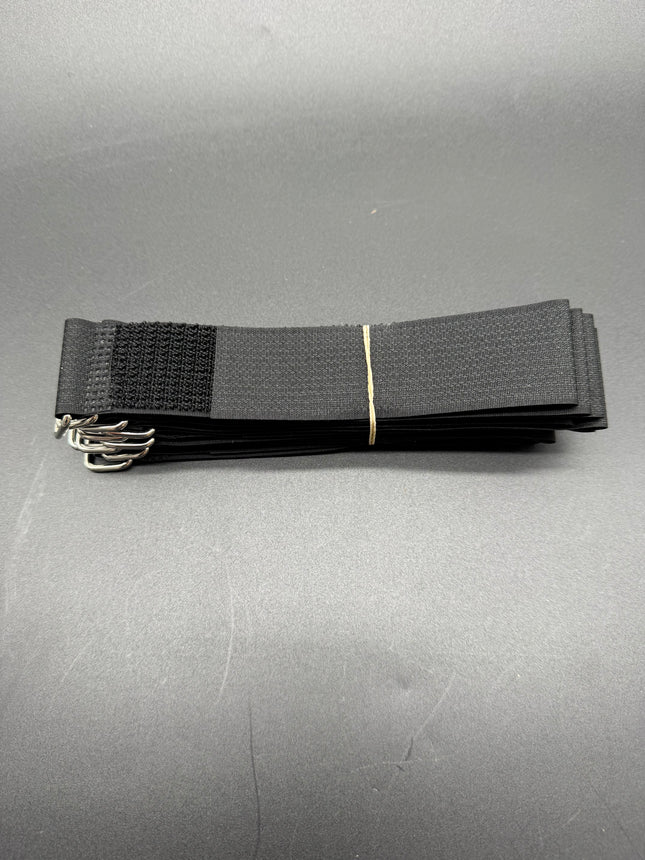 Metal Buckle Velcro Battery Straps