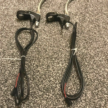 Silver E-bike Cut Off Sensor Brake Levers (JST 2pin) image 1