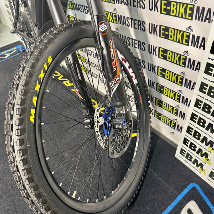 EBM Custom Wheelie Machine Blue