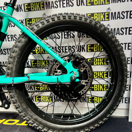 EBM Custom Wheelie Machine Teal