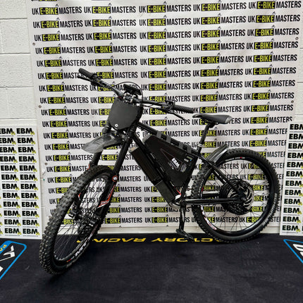 EBM Custom Wheelie Machine Black & Silver