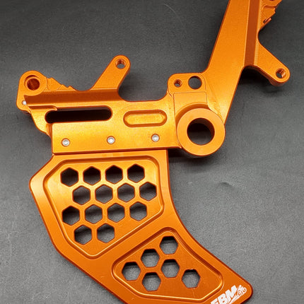 Surron Ultra Bee Footbrake Setup With Dual Calliper Disc Guard