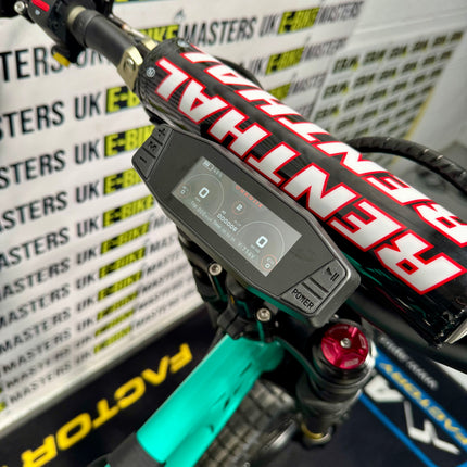 EBM Custom Wheelie Machine Teal