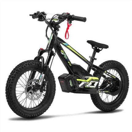 Amped A16 Pro Kids Electric Balance Bike Black