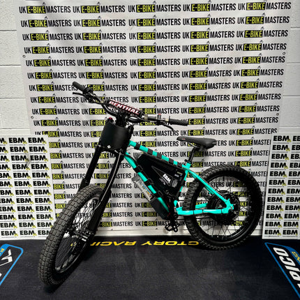 EBM Custom Wheelie Machine Teal