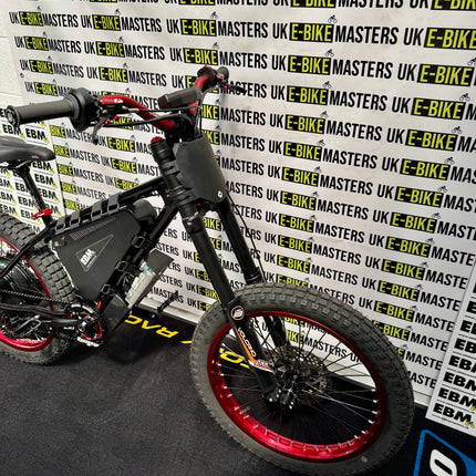 EBM Custom Wheelie Machine Black & Red