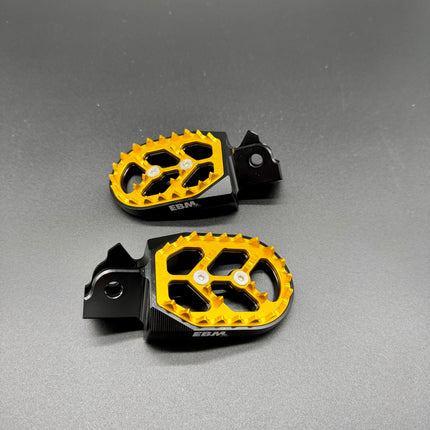 EBM Anodised Footpegs V2