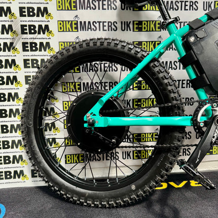 EBM Custom Wheelie Machine Teal