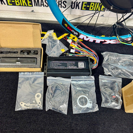 27.5” 2000W MTX Rear Wheel Conversion Kit Blue