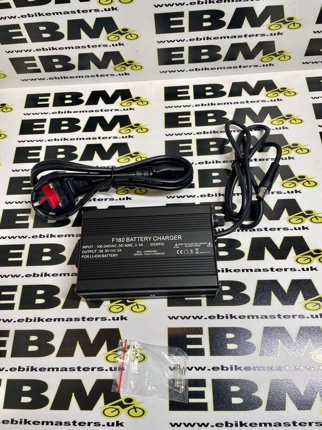 52V 3A 3 Pin Small XLR Lithium Battery Charger image 1