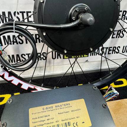 24-29" 3000W Single Speed Freewheel Conversion Kit For Electric Bike