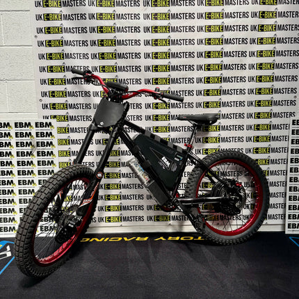 EBM Custom Wheelie Machine Black & Red