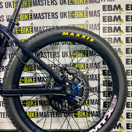 EBM Custom Wheelie Machine Blue