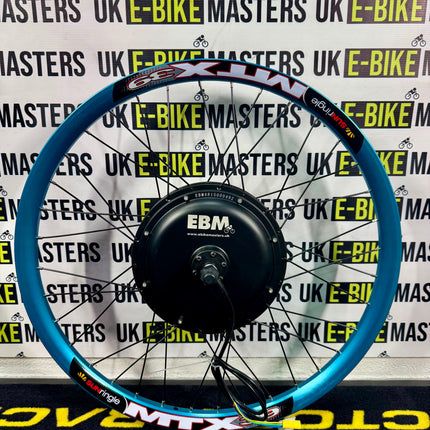 27.5” 2000W MTX Rear Wheel Conversion Kit Blue