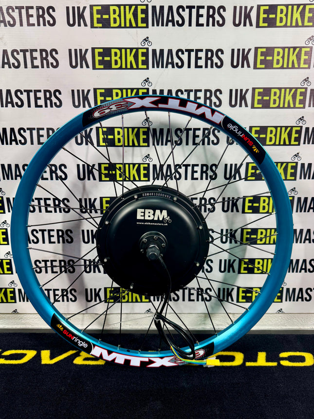 27.5” 2000W MTX Rear Wheel Conversion Kit Blue