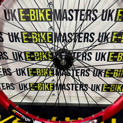 MTX Bolt Thru Front Wheel 27.5” 110x20mm Red