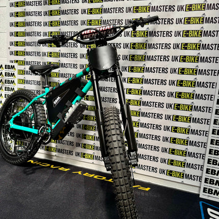 EBM Custom Wheelie Machine Teal