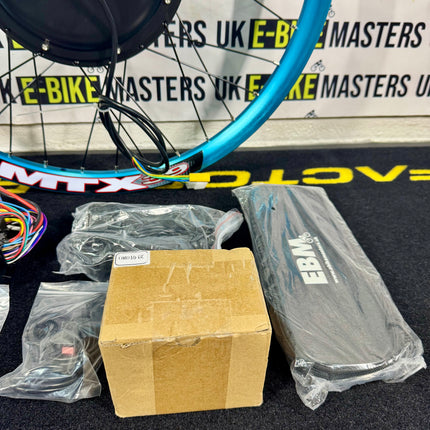 27.5” 2000W MTX Rear Wheel Conversion Kit Blue