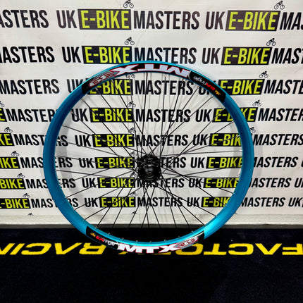 MTX Bolt Thru Front Wheel 27.5” 110x20mm Blue