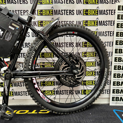 EBM Custom Wheelie Machine Black & Silver