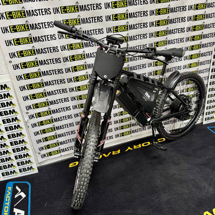 EBM Custom Wheelie Machine Black & Silver