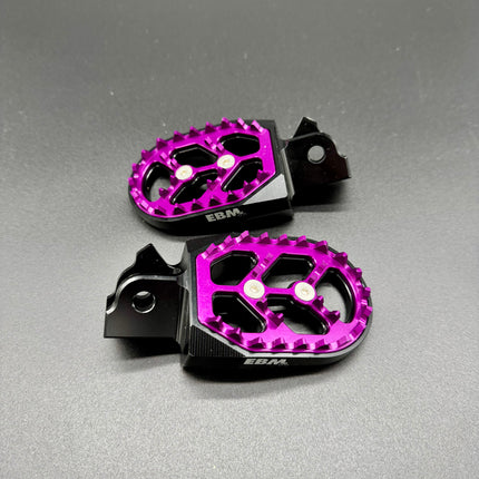 EBM Anodised Footpegs V2