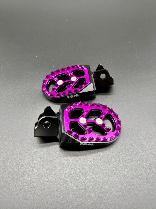 EBM Anodised Footpegs V2
