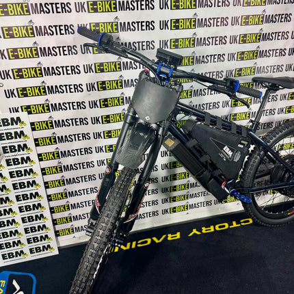 EBM Custom Wheelie Machine Blue