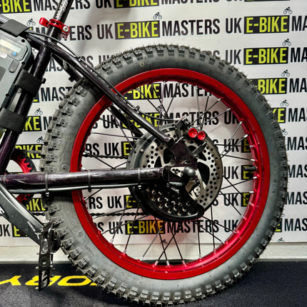 EBM Custom Wheelie Machine Black & Red