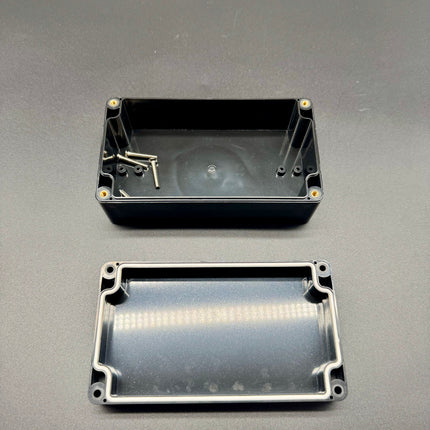 Rectangle Black Plastic Wiring Box