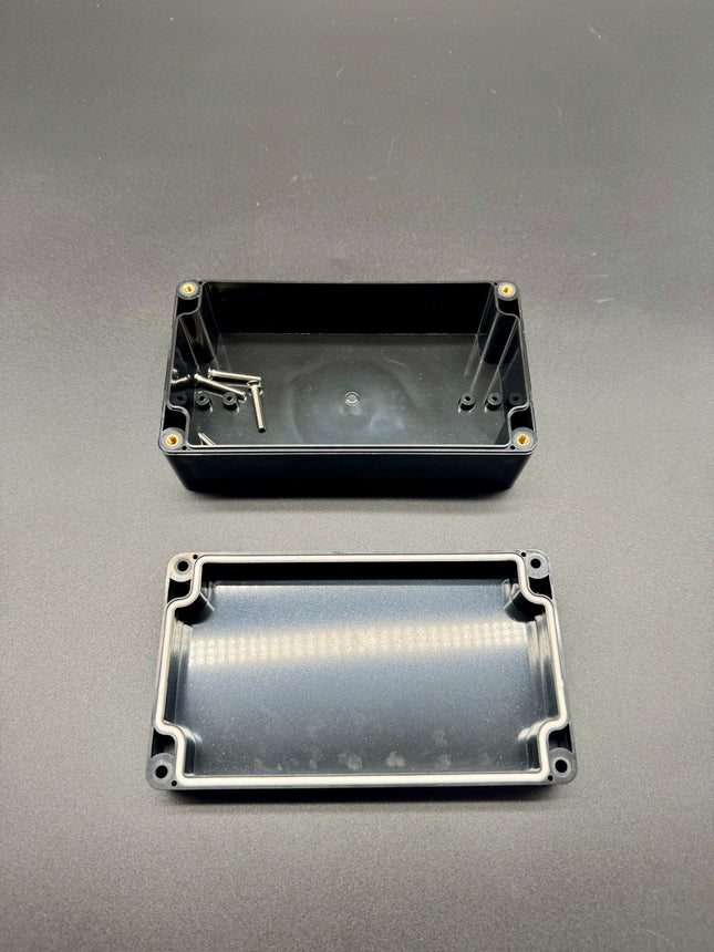 Rectangle Black Plastic Wiring Box