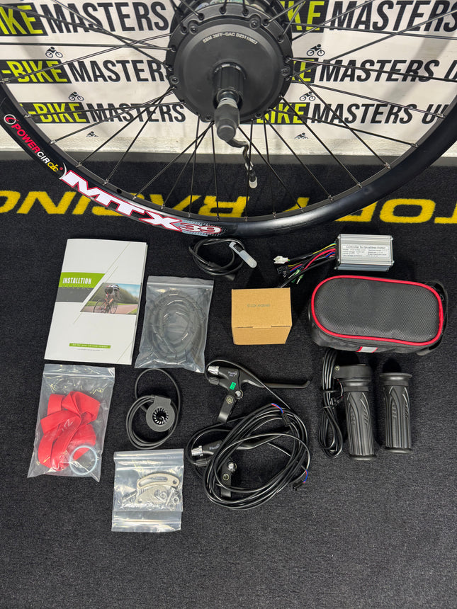 26-29" 250W MTX Rear Wheel Conversion Kit With 36V 13AH Battery