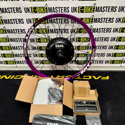 27.5” 2000W MTX Rear Wheel Conversion Kit Purple