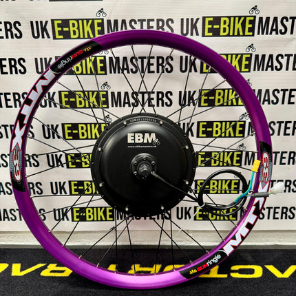 27.5” 2000W MTX Rear Wheel Conversion Kit Purple