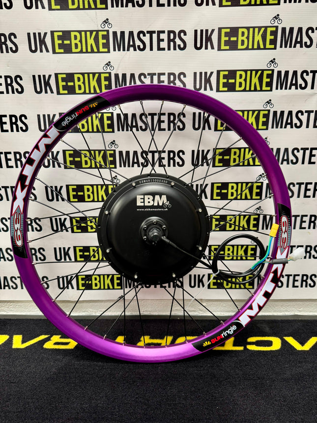 27.5” 2000W MTX Rear Wheel Conversion Kit Purple