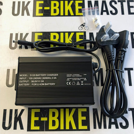 52V 3A 2.1 DC Head Charger image 0
