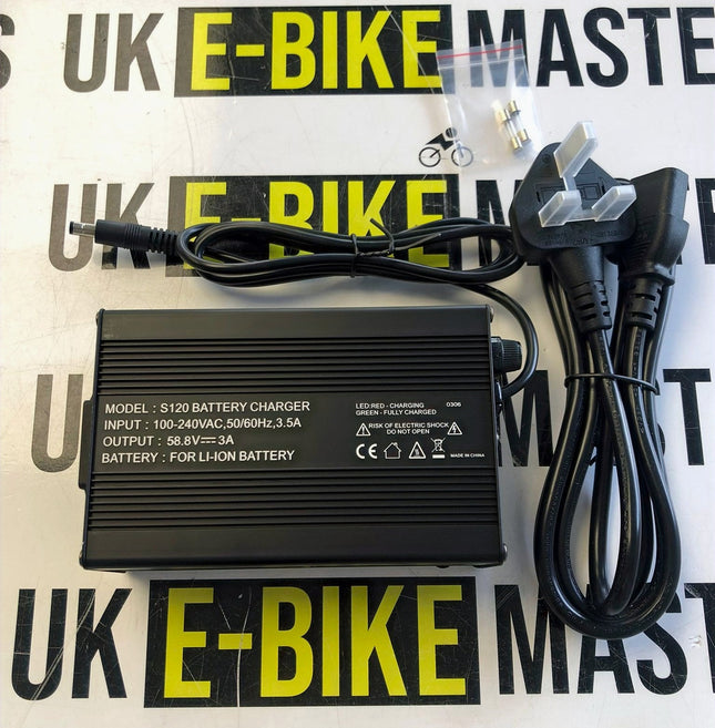 52V 3A 2.1 DC Head Charger image 0