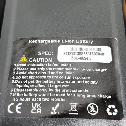 48V 24.5AH DP Polly Case