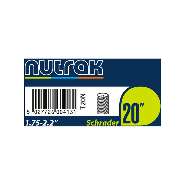 Nutrak 20"×1.75-2.2 Schrader Valve